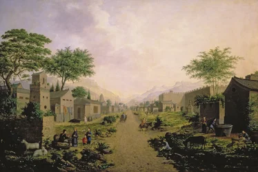 Une ville en Chine, 1864